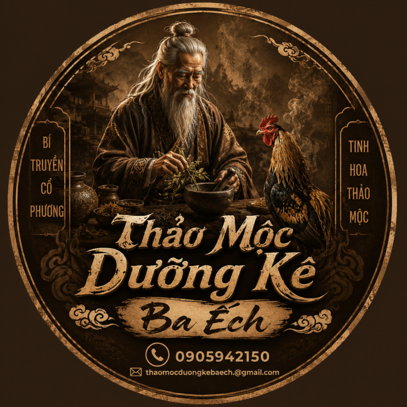 THẢO MỘC DƯỠNG KÊ BA ẾCH